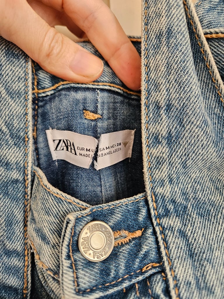 Zara denim bag