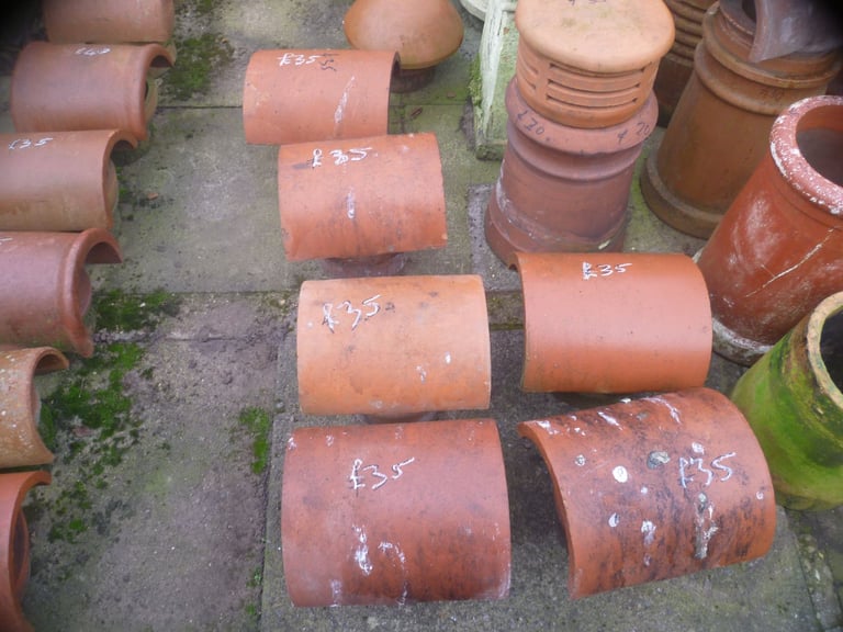 Roof finals Reclaimed finals Ridges Roof Ridge chimney pots etc 
