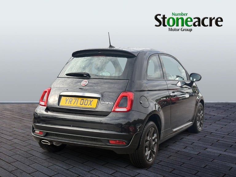 2022 Fiat 500 1.0 70hp Mild Hybrid Hey Google HATCHBACK Petrol Manual