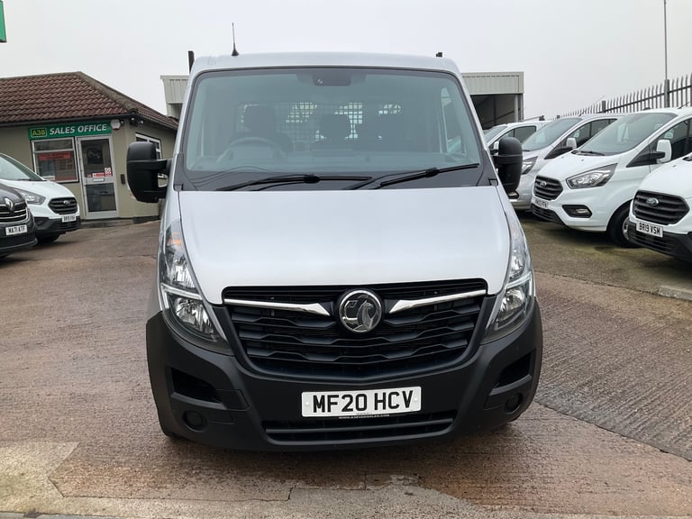 2020 VAUXHALL MOVANO 3500 L2 2.3 TURBO D 135 BHP FWD SINGLE CAB ALLOY TIPPER