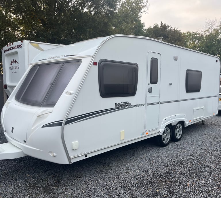 image for Abby Vouge caravan 2009 twin axle fixed bed