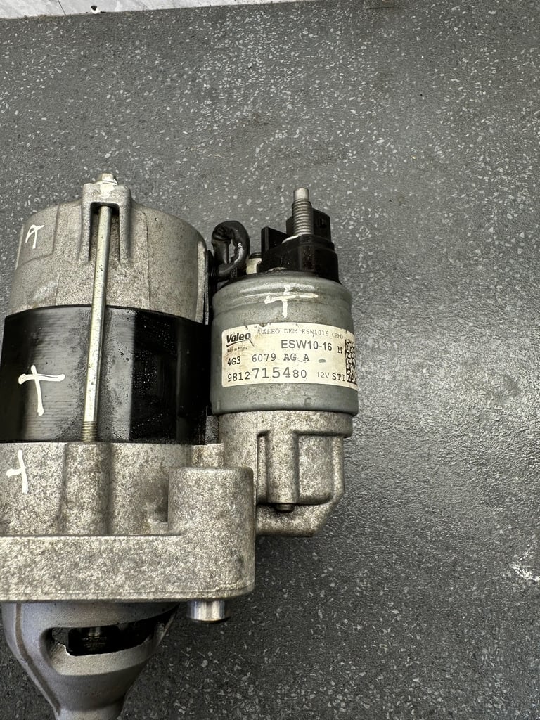 Vauxhall Corsa Turbo, 2020 Corsa, 1.2 Turbo, Starter Motor, HNK/EB2ADTD