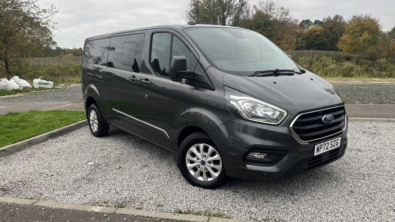 2022 Ford Transit Custom 2.0 EcoBlue 170ps Low Roof D/Cab Limited Van Auto Other Diesel Automatic