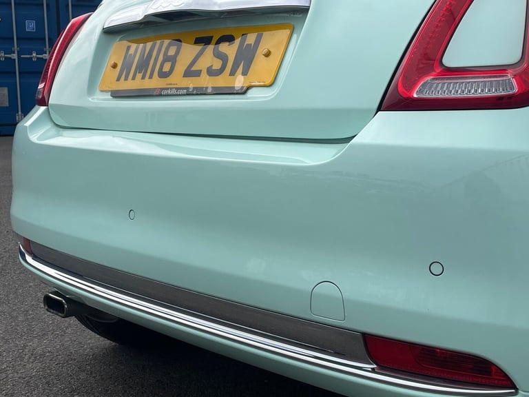 2018 Fiat 500 1.2 Lounge 3dr HATCHBACK PETROL Manual