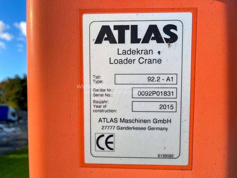 SDC CRANE MOUNTED DROPSIDE FLATBED BRICK GRAB