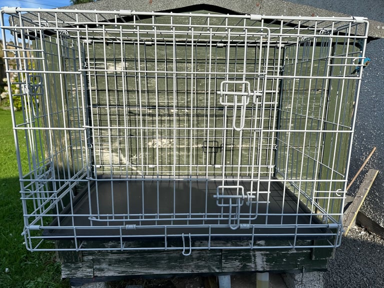 Dog cage L 30 D 19 H21 colour grey