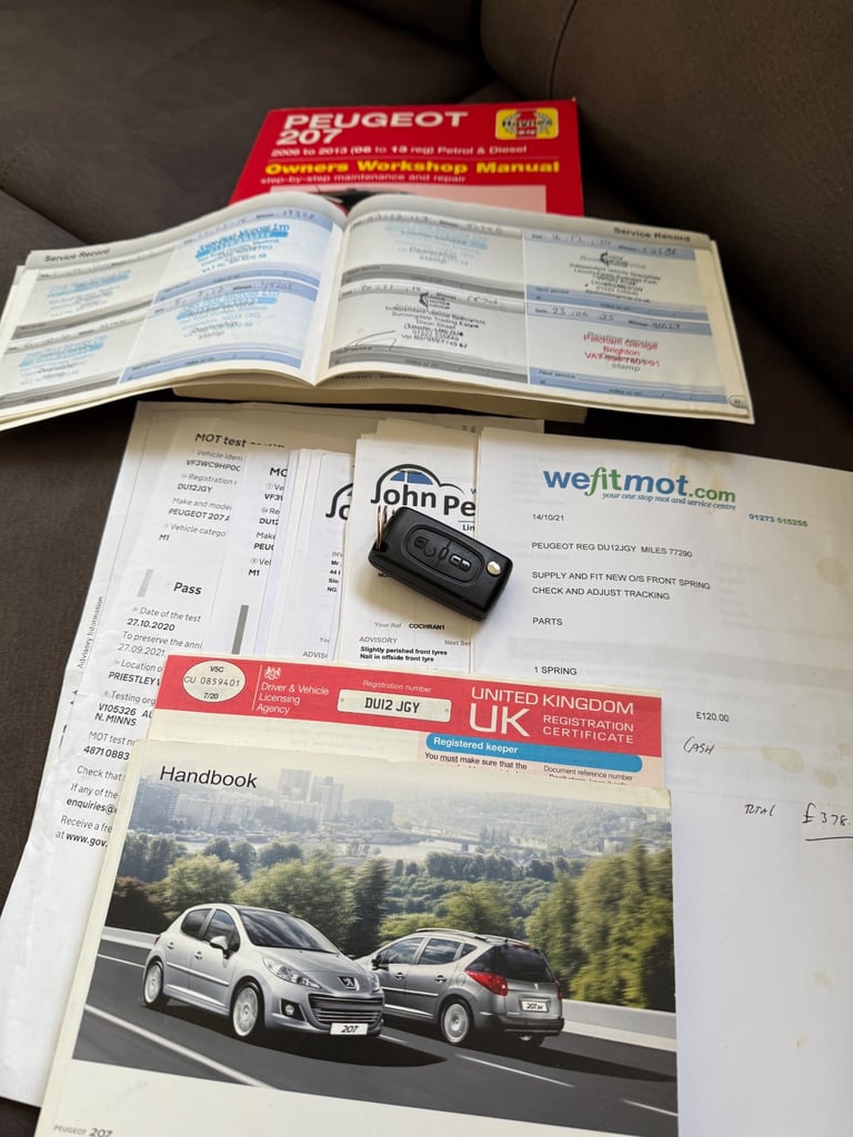 Peugeot, 207, Hatchback, 2012, Manual, 1560 (cc), 5 doors