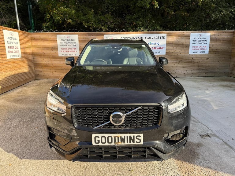 2024 74 VOLVO XC90 B5 PLUS AWD 2.0T HYBRID AUTO DAMAGED REPAIRABLE SALVAGE 