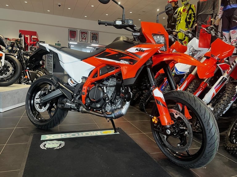 KTM 125 SMC R 125 SMCR Supermoto 0% Finance Offers @Drysdale Motorcycles