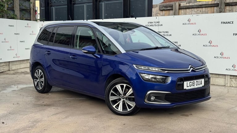 2018 Citroen C4 Grand Picasso 1.6 BlueHDi Flair EAT6 Euro 6 (s/s) 5dr MPV Diesel Automatic