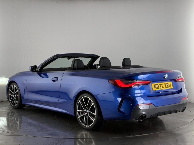 2022 BMW 4 Series 2.0 420i M Sport Auto Euro 6 (s/s) 2dr Convertible Petrol Automatic