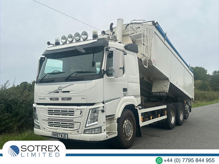 Volvo FM 420 8 X 4 Tridem Sleeper Cabin Alloy Body Tipper