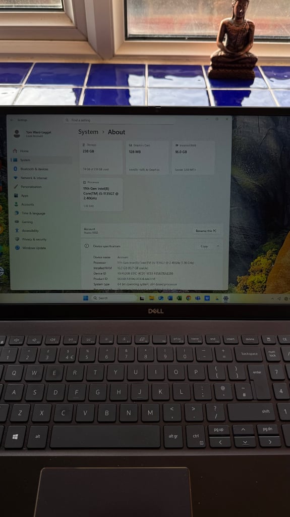 image for Dell laptop i5, 16Gb ram 2025 gen 