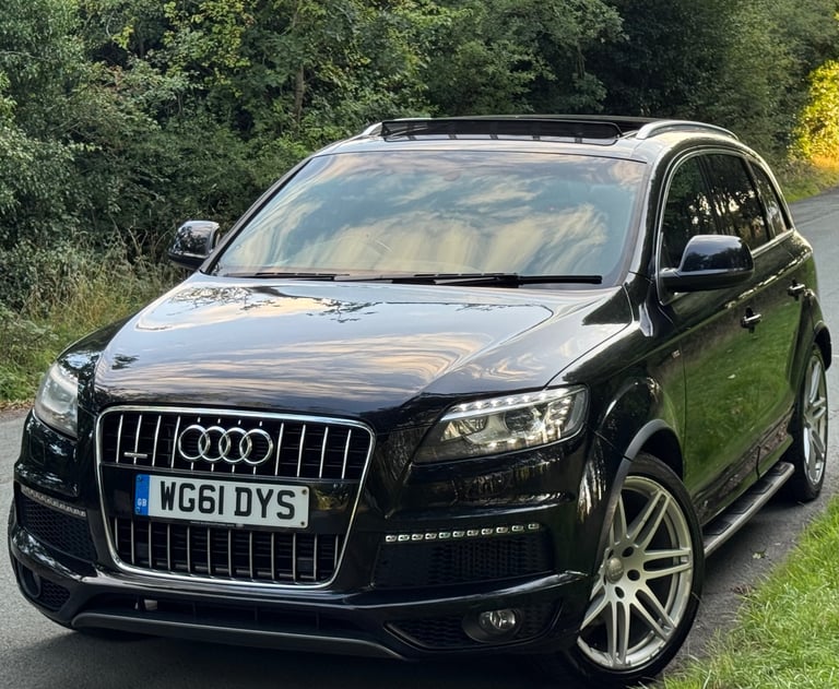 AUDI Q7 3.0 TDI QUATTRO S-LINE 7 SEATER~CHEAPER TAX BAND~BIG SPEC~