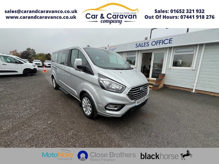 2022 72 FORD TOURNEO CUSTOM 2.0 320 ECOBLUE TITANIUM MINIBUS DOUBLE CAB 5DR DIES