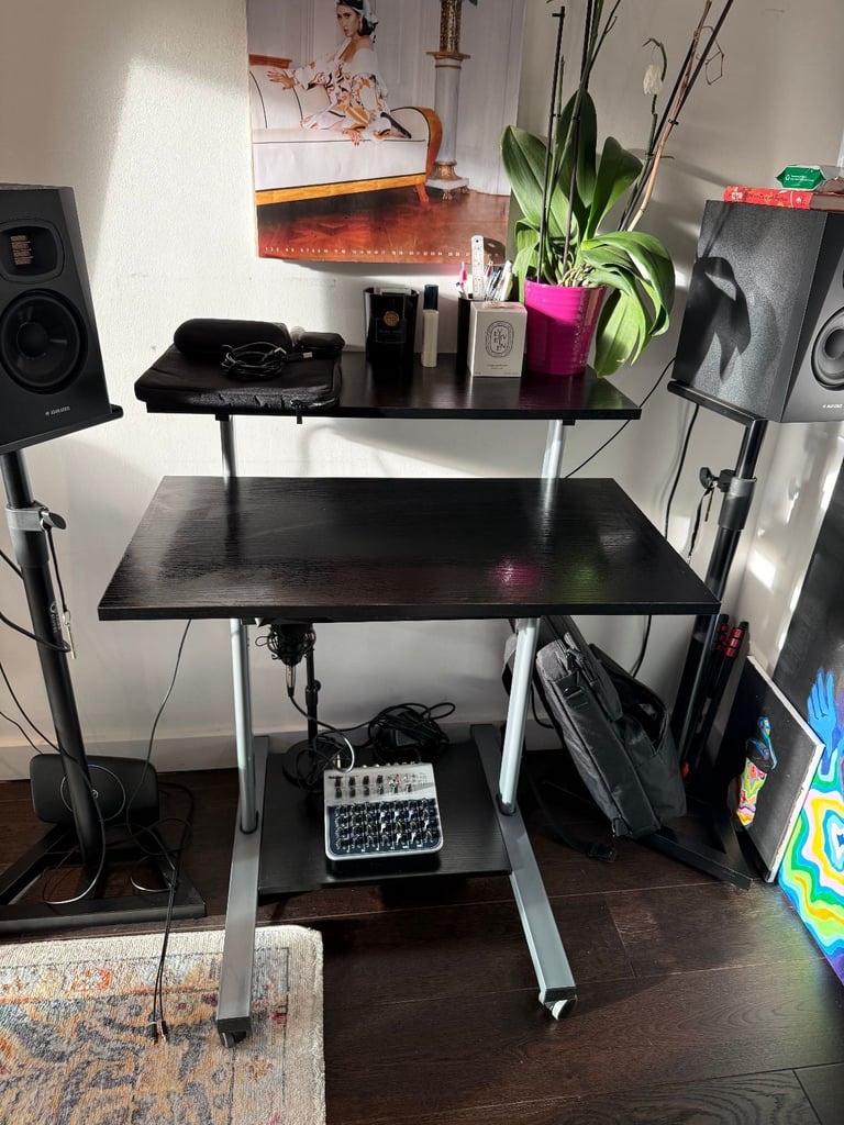 image for Computer Table / DJ decks table / Sitting and standing adjustable