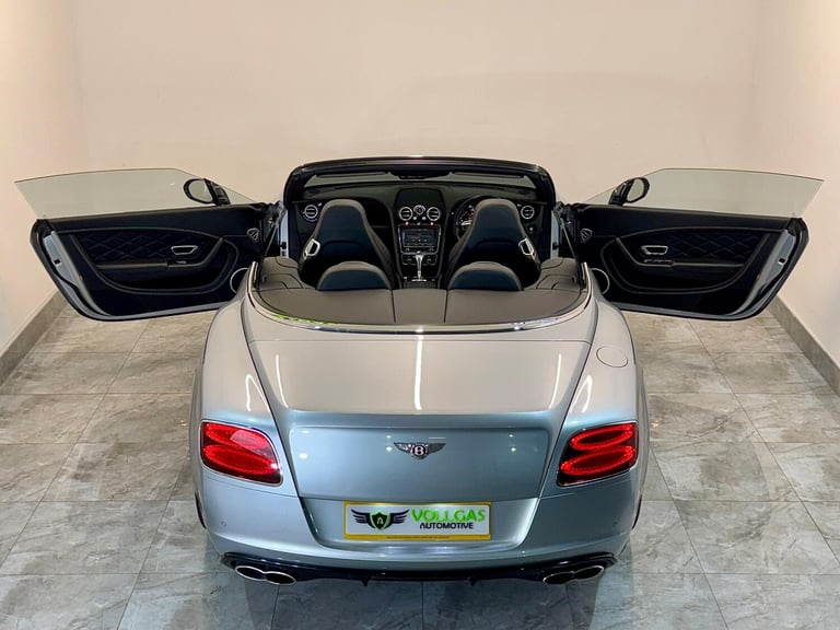 2015 Bentley Continental 4.0 V8 GTC S Auto 4WD Euro 5 2dr CONVERTIBLE Petrol Automatic
