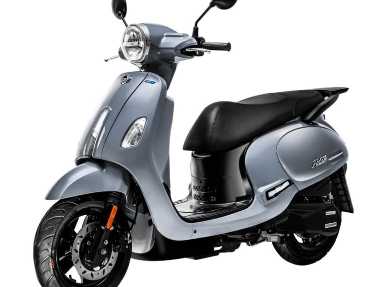 SYM FIDDLE 50cc E5 Modern Retro Classic Scooter, low rate finance.