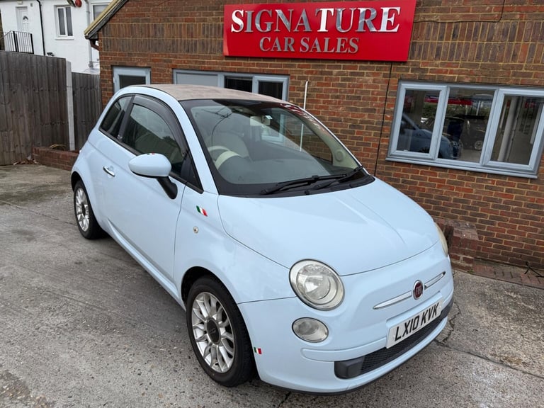 2010 Fiat 500c 1.2 Lounge Convertible  Petrol Dualogic Petrol