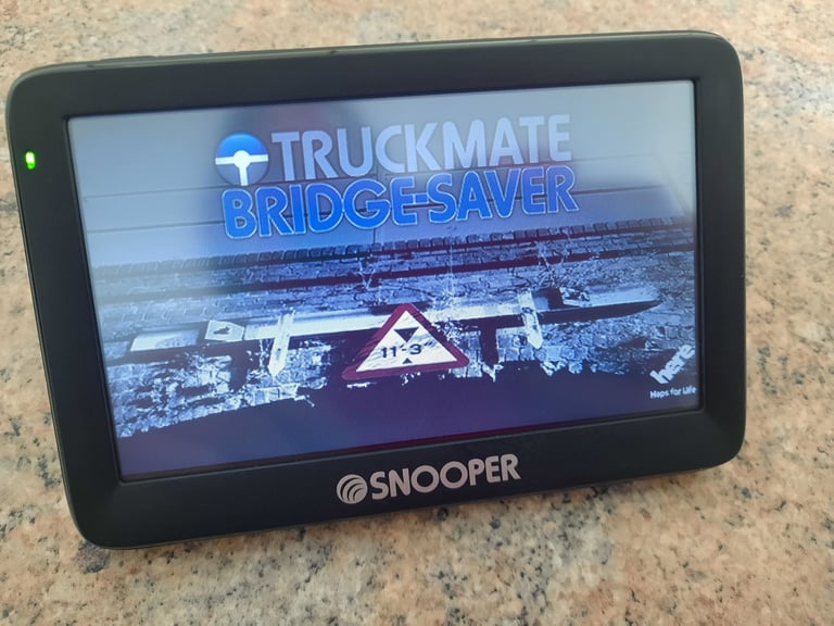 Lorry snooper s5100 plus satnav 