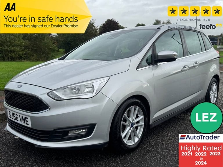 2016 Ford Grand C-Max 1.0T EcoBoost Zetec MPV 5dr Petrol Manual Euro 6 (s/s) (Nav) (100 ps) MPV P...