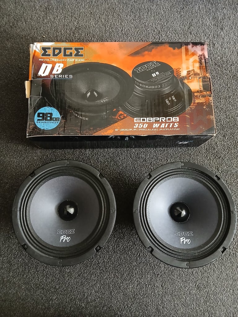 Edge EDB Pro 8. 8 inch 350 Watt Car Speakers