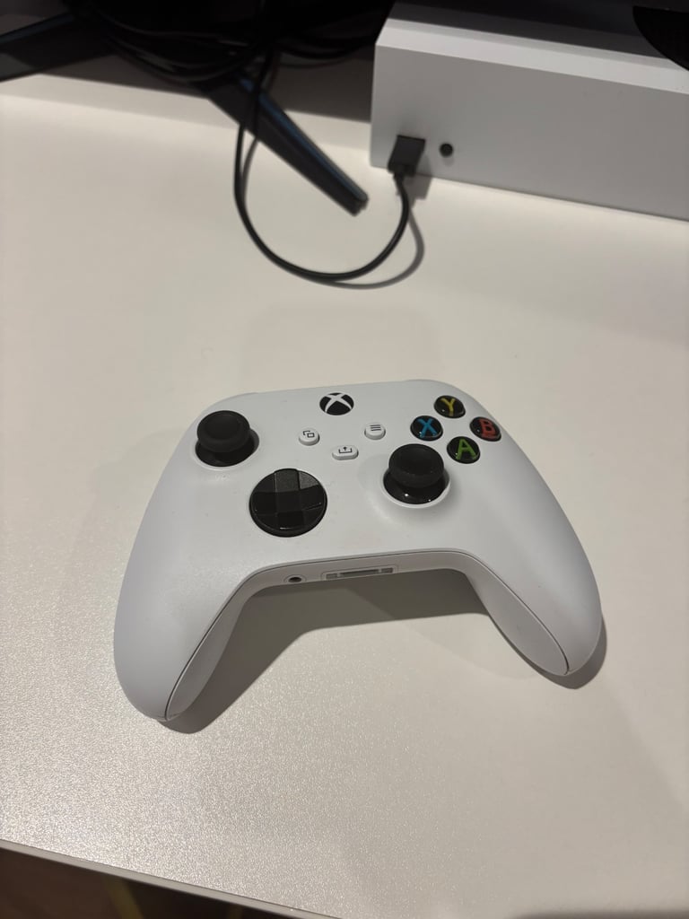 Xbox Series S with controller and headset 