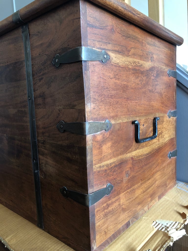 Set of 3 New Wooden Storage/Blanket Chests 
