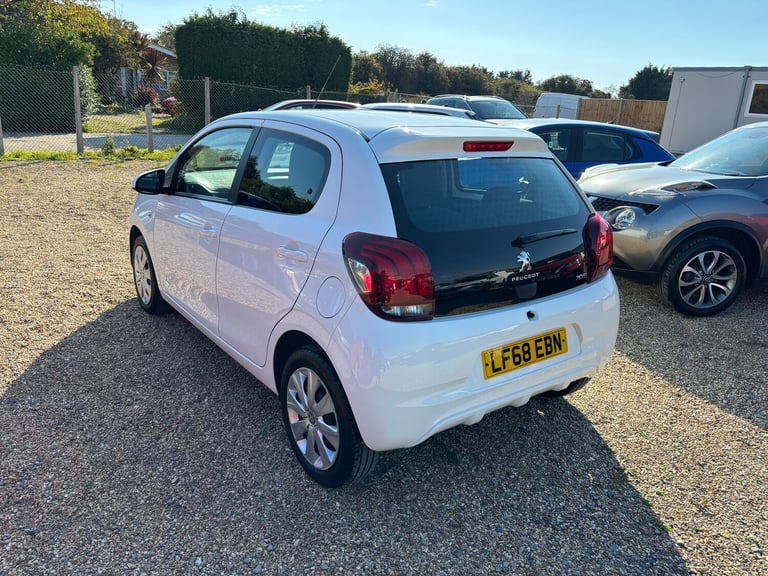 2018 Peugeot 108 1.0 Active Hatchback 5dr Petrol Manual Euro 6 (72 ps) Petrol