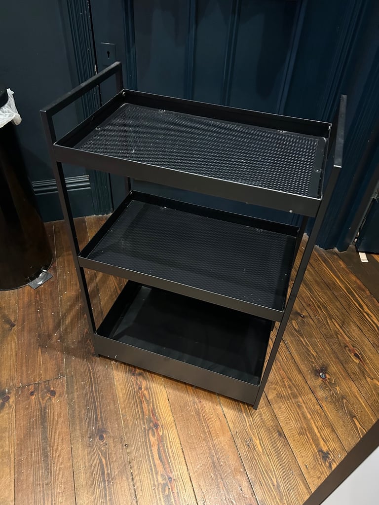 image for Black Metal Console Table