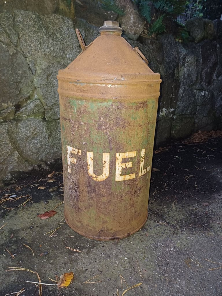 image for Collectable 25 litre petrol fuel can