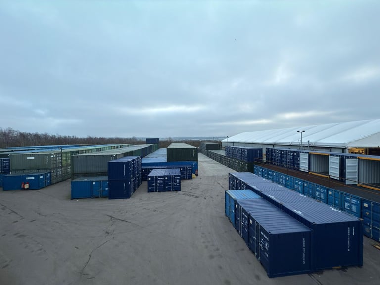 Flexible Storage - Container Self-Storage, secure lock ups in Grays, Essex