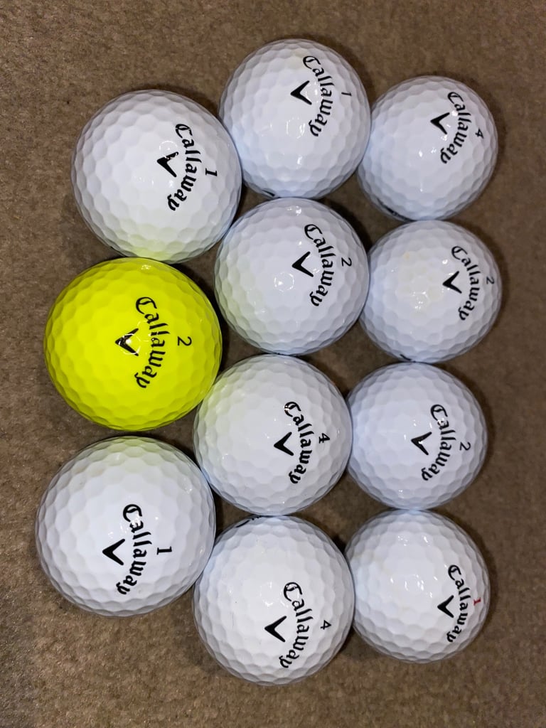 image for 11 Mint Condition Callaway Golf Balls