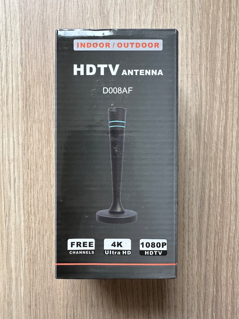 image for Digital TV Antenna HDTV Indoor/Outdoor D008AF 1080P, 4K Ultra HD