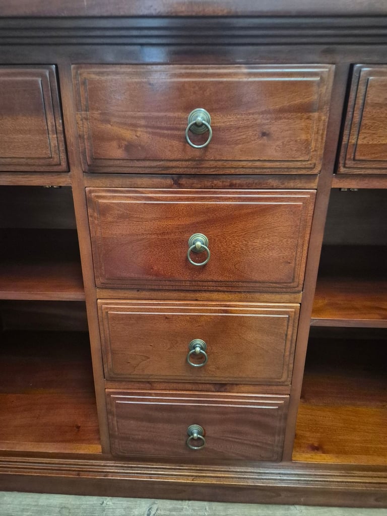 Wooden Sideboard Cupboard Cabinet Buffet Storage 