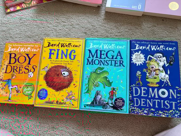 image for David walliams book set 