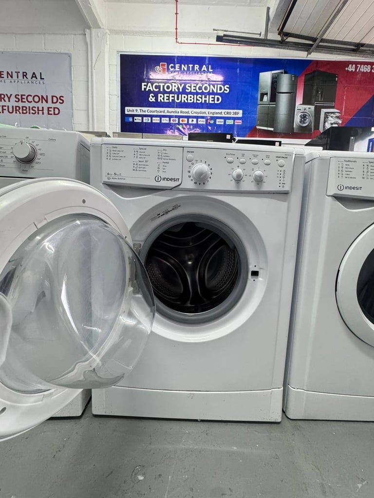Indesit 6kg Washer Dryer – Free Same Day Delivery