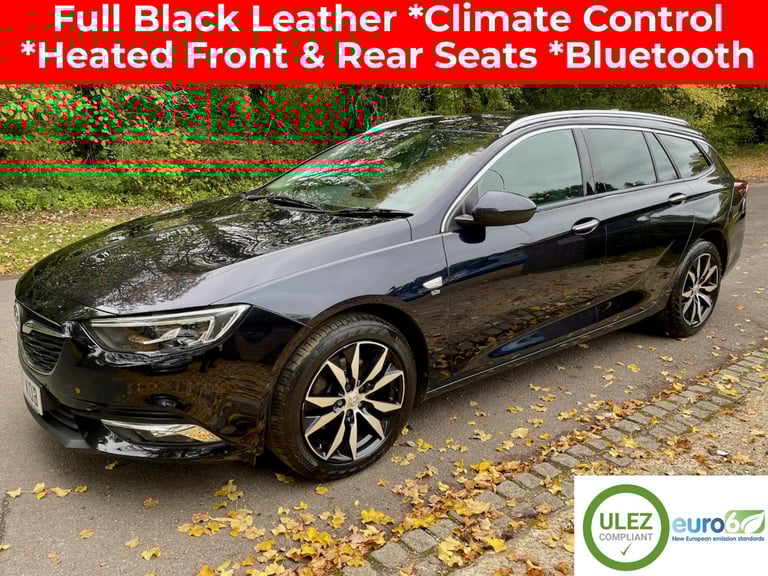 image for 2017 Vauxhall Insignia 2.0Turbo D Elite Nav Diesel Estate In Blue / Black Leather ESTATE Diesel M...