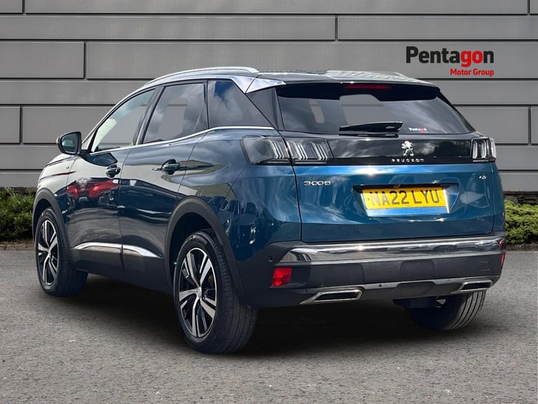  Peugeot 3008 SUV 1.5 Bluehdi Gt Suv 5dr Diesel Manual Euro 6 s/s 130 Ps