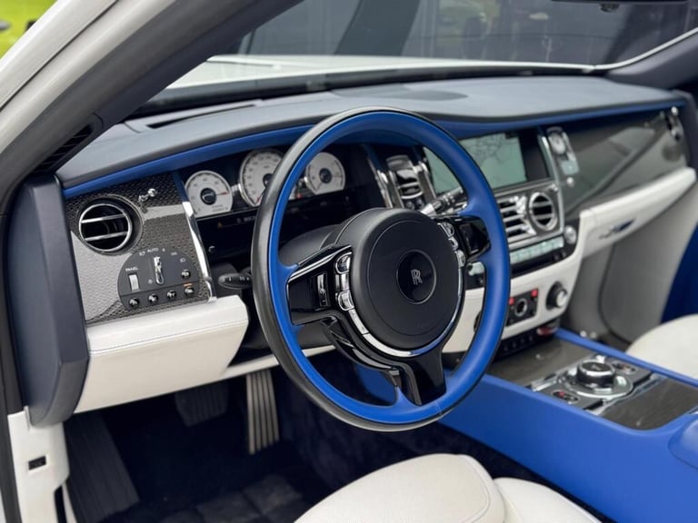 LEFT HAND DRIVE 2018 ROLLS ROYCE GHOST  6.6 V12 BLACK BADGE 17K MILES UK REG LHD