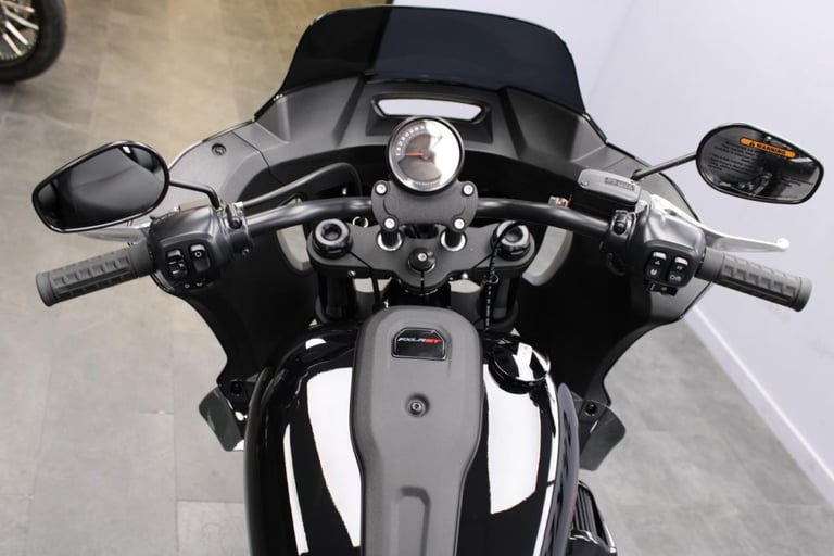 2025 Harley-Davidson FXLRST Softail Low Rider ST in Vivid Black 