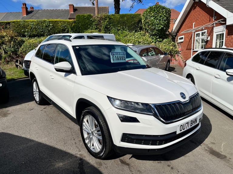 2021 71 SKODA KODIAQ 2.0 TSI 190 SE L DSG 4WD WHITE PETROL AUTO 4X4 EX POLICE