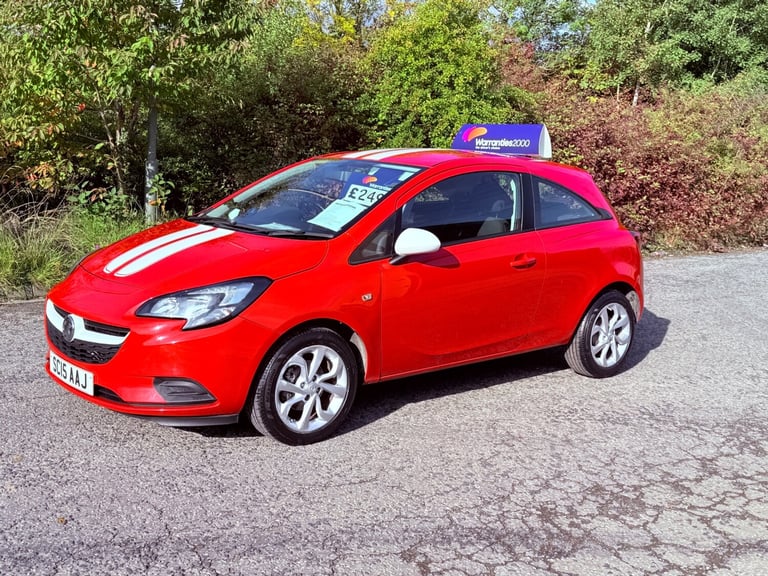 2015 15 VAUXHALL CORSA 1.2 STING 3 DOOR PETROL MANUAL SMART MODERN FIRST CAR