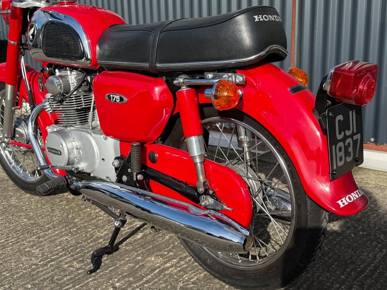 Honda, CD175, 1976, 174 (cc) Restored Vintage / Historic Motorcycle