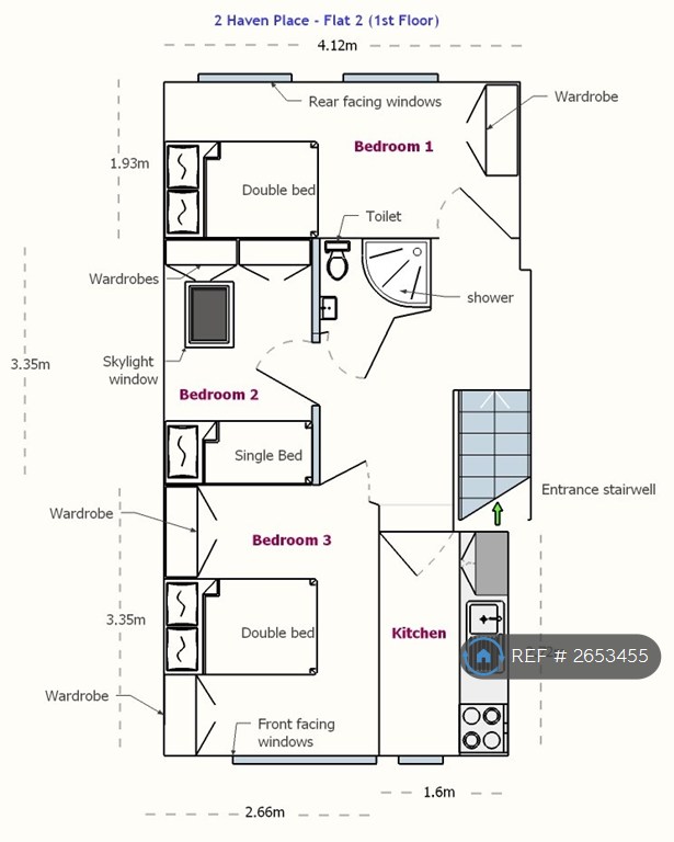 3 bedroom flat in Ealing Broadway, London, W5 (3 bed) (#2653455)