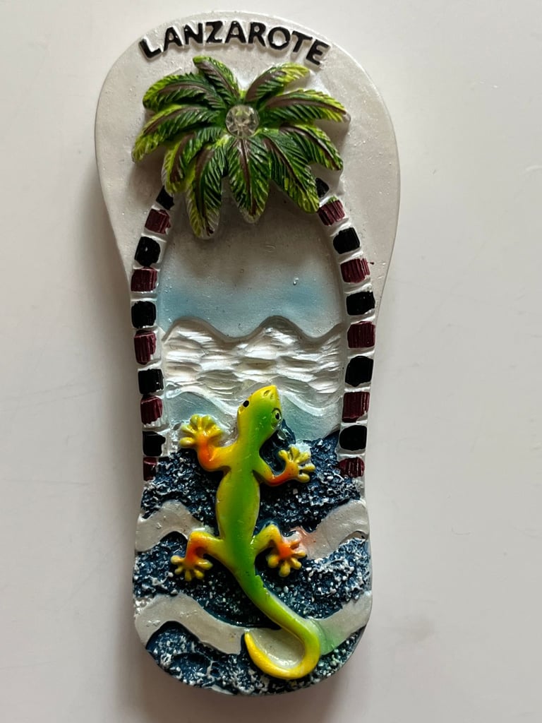 image for FRIDGE MAGNET - LANZAROTE FLIP FLOP