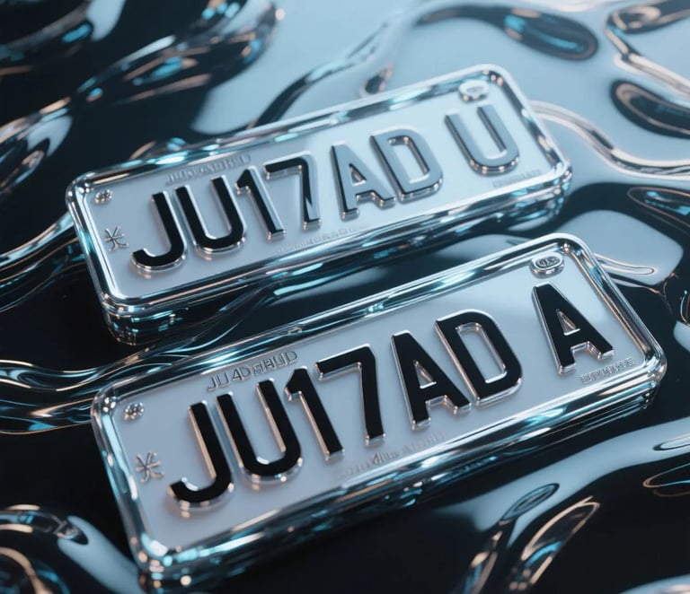 image for PRIVATE NUMBER PLATE JUNAID 