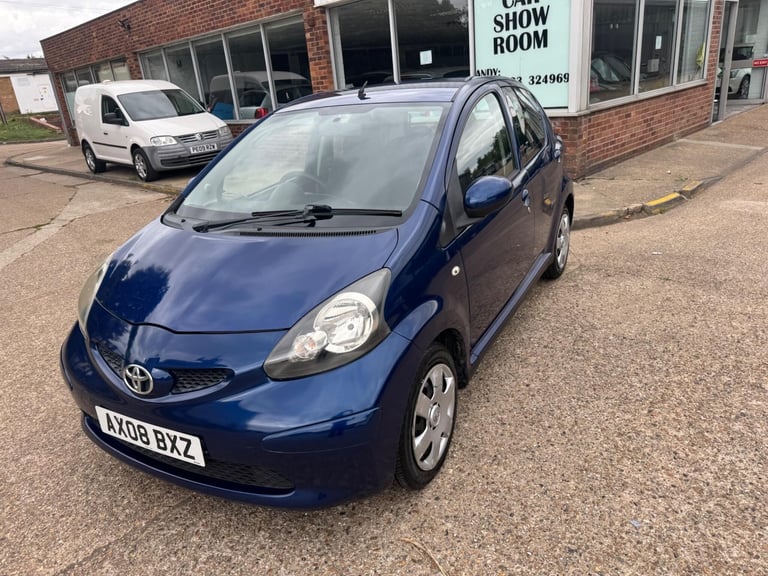2008 Toyota AYGO 1.0 VVT-i Blue Euro 4 5dr HATCHBACK Petrol Manual