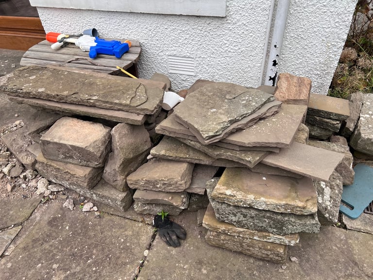 Reclaimed Garden paving flag stones