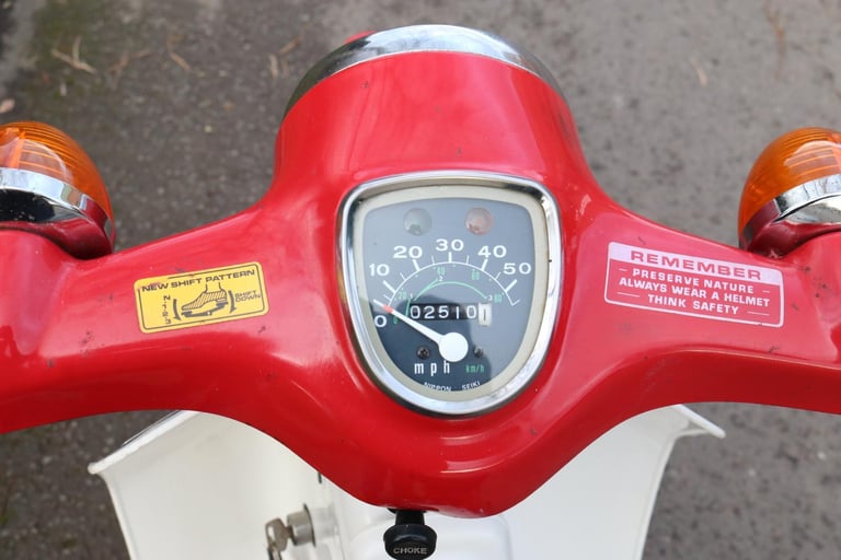Honda C70 C 70 Cub 1981 UK Bike and just 2510 miles from new!!!!